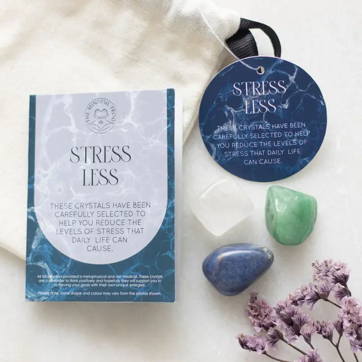 Stress Less Crystal Set – Cultivate Serenity & Inner Balance 🌿💫