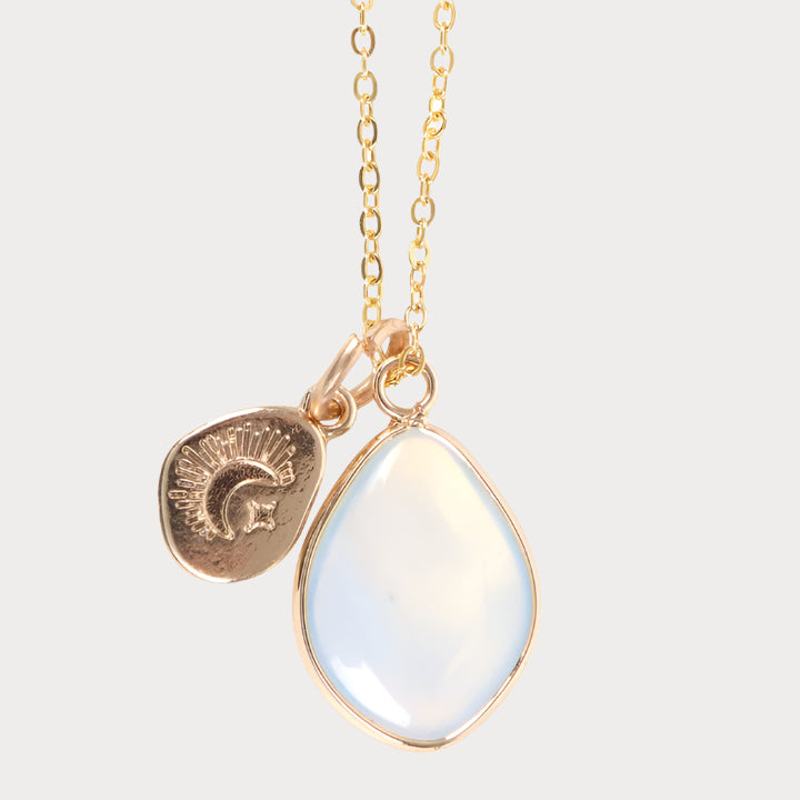 Opalite Manifestation Necklace – Intuition. Insight. New Beginnings.