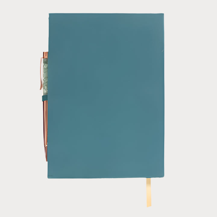 π° Book of Abundance Journal & Green Aventurine Crystal Pen
