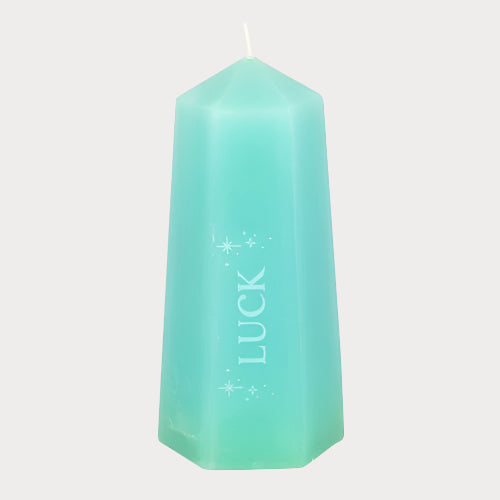 Luck Crystal Candle – Manifest Prosperity & Abundance