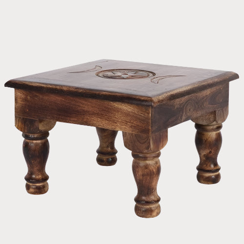 Triple Moon Altar Table – Sacred Space for Spiritual Practice