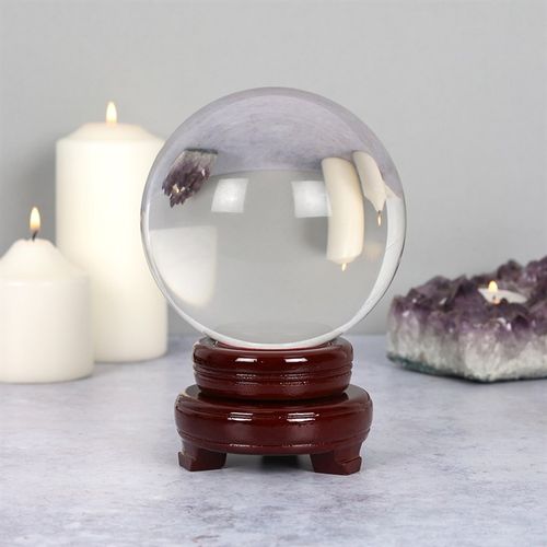 13cm Crystal Ball with Stand ā A Touch of Mystery and Elegance