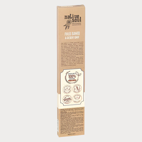 ๐ฟ Set of 12 Palo Santo & Desert Sage Smudge Incense Sticks โ Purify & Uplift