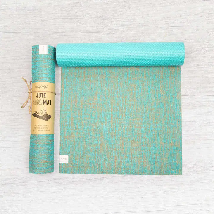 High-Quality Jute Yoga Mat – Ultra Grip & Earthy Flow 🌿