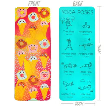 Children’s Yoga Mat – Playful Flow & Gentle Support 🌈