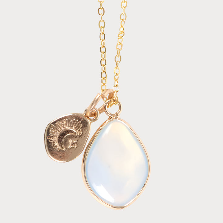 Opalite Manifestation Necklace – Intuition. Insight. New Beginnings.