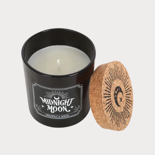 Midnight Moon Bergamot & Neroli Gothic Candle