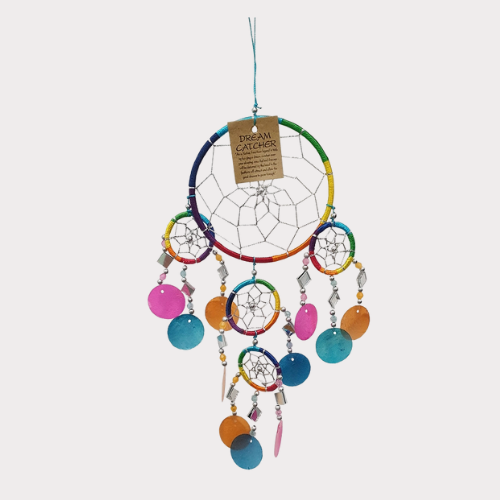 Capiz Dream Catcher, 12cm Ring