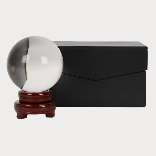 13cm Crystal Ball with Stand – A Touch of Mystery and Elegance