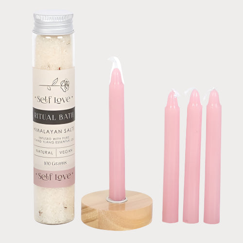 Self Love Herbal Ritual Bath Kit – Manifest Inner Healing & Radiate Positive Energy