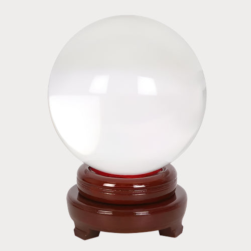 15cm Crystal Ball with Stand – A Portal to Insight and Wonder