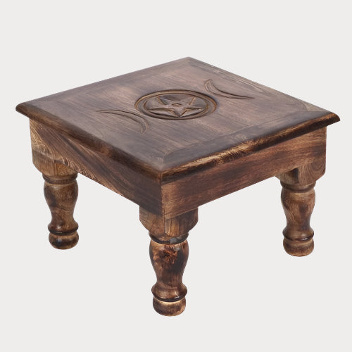 Triple Moon Altar Table – Sacred Space for Spiritual Practice