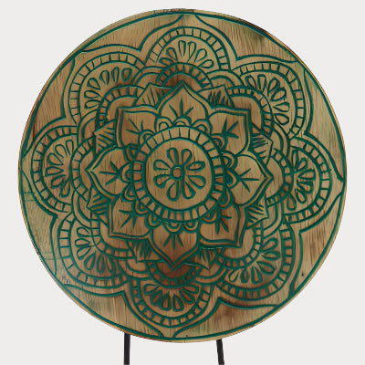 🌿 Buddha Feng Shui Set – Green (Buddha Knot Design) 🌿