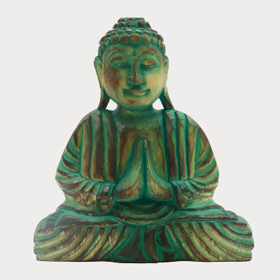 🌿 Buddha Feng Shui Set – Green (Buddha Knot Design) 🌿