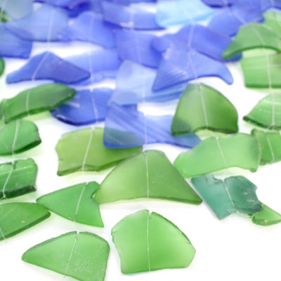 🌿 Three Stick - Blue & Green Wind Chime