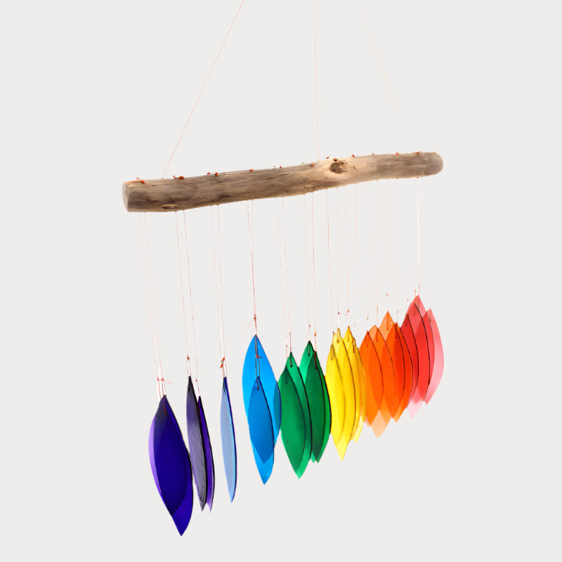 🌈 Rainbow Glass Chime – Assorted
